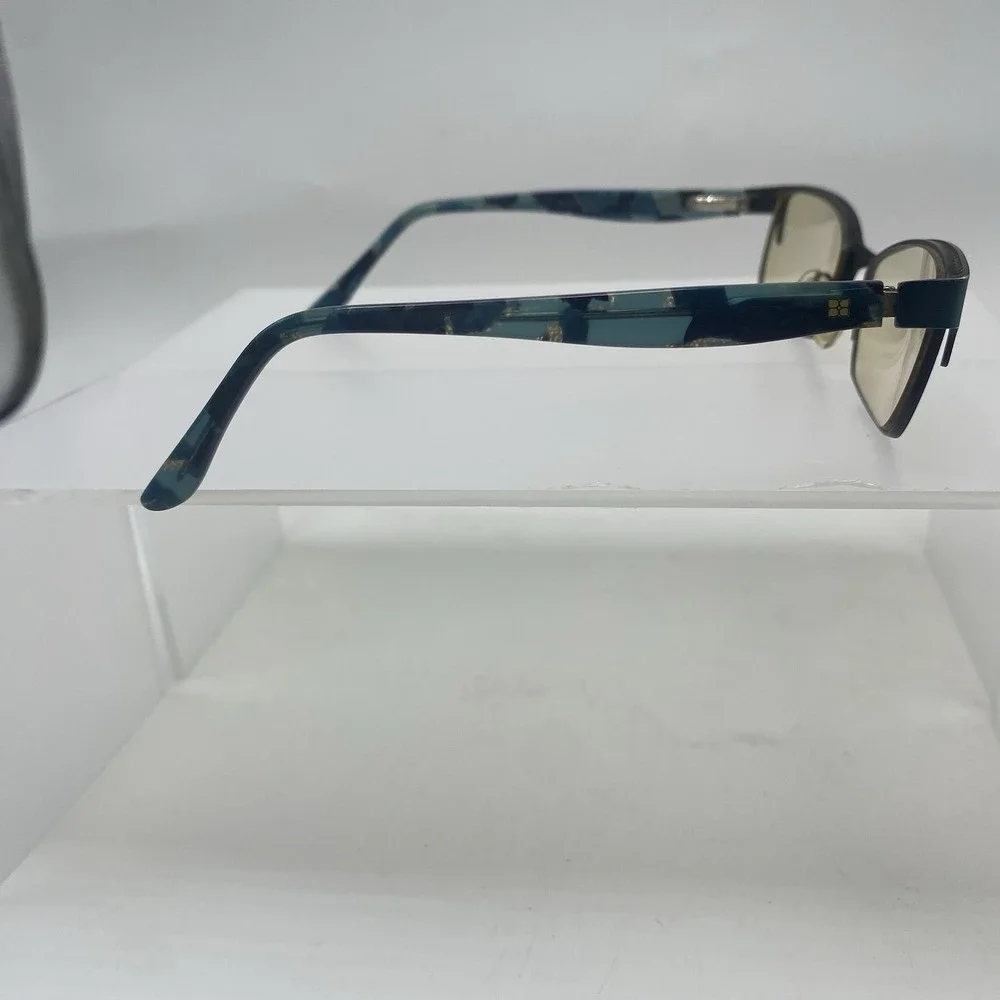 BCBGMAXAZRIA Eyeglasses Women FRAME ONLY Full Rim 52-17-130 Brynn Teal 648